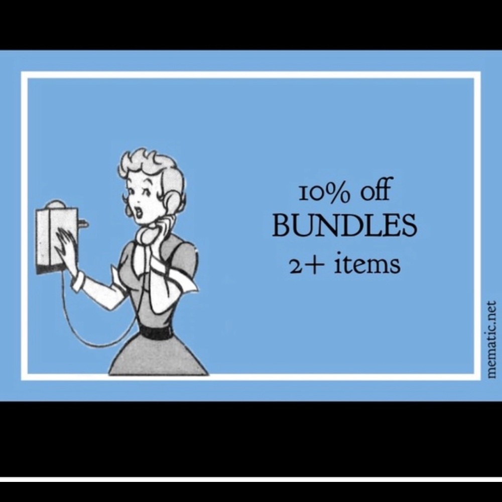 10% off BUNDLES OF 2 OR MORE